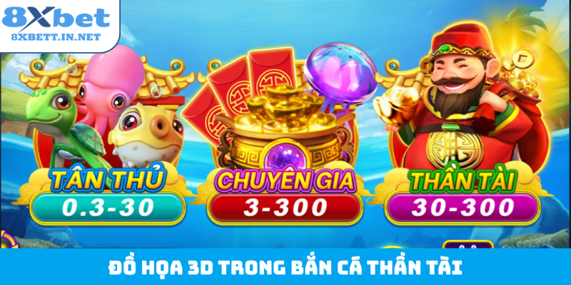Đồ họa 3D trong bắn cá Thần Tài